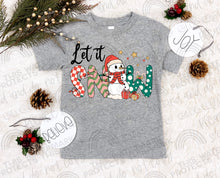 Load image into Gallery viewer, Let It Snow DTF