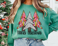 Load image into Gallery viewer, Merry Christmas Trees ; Colorful DTF