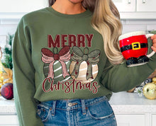 Load image into Gallery viewer, Merry Christmas Bells DTF