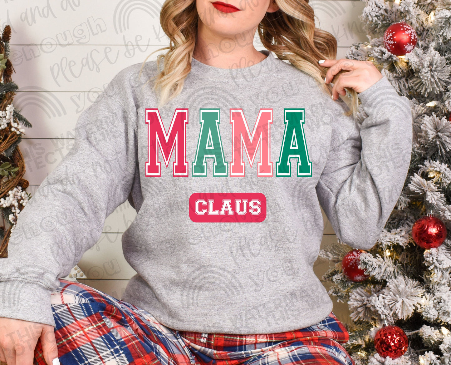 Mama Claus ; Traditional DTF