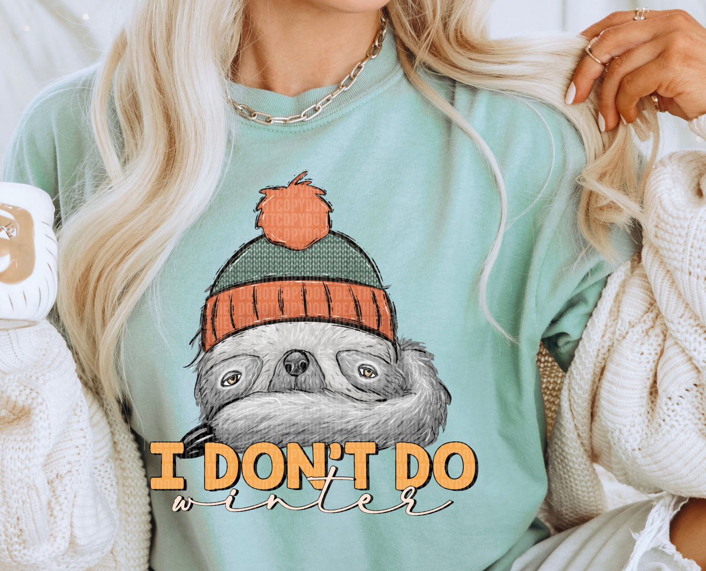 I Don't Know Do Winter DTF