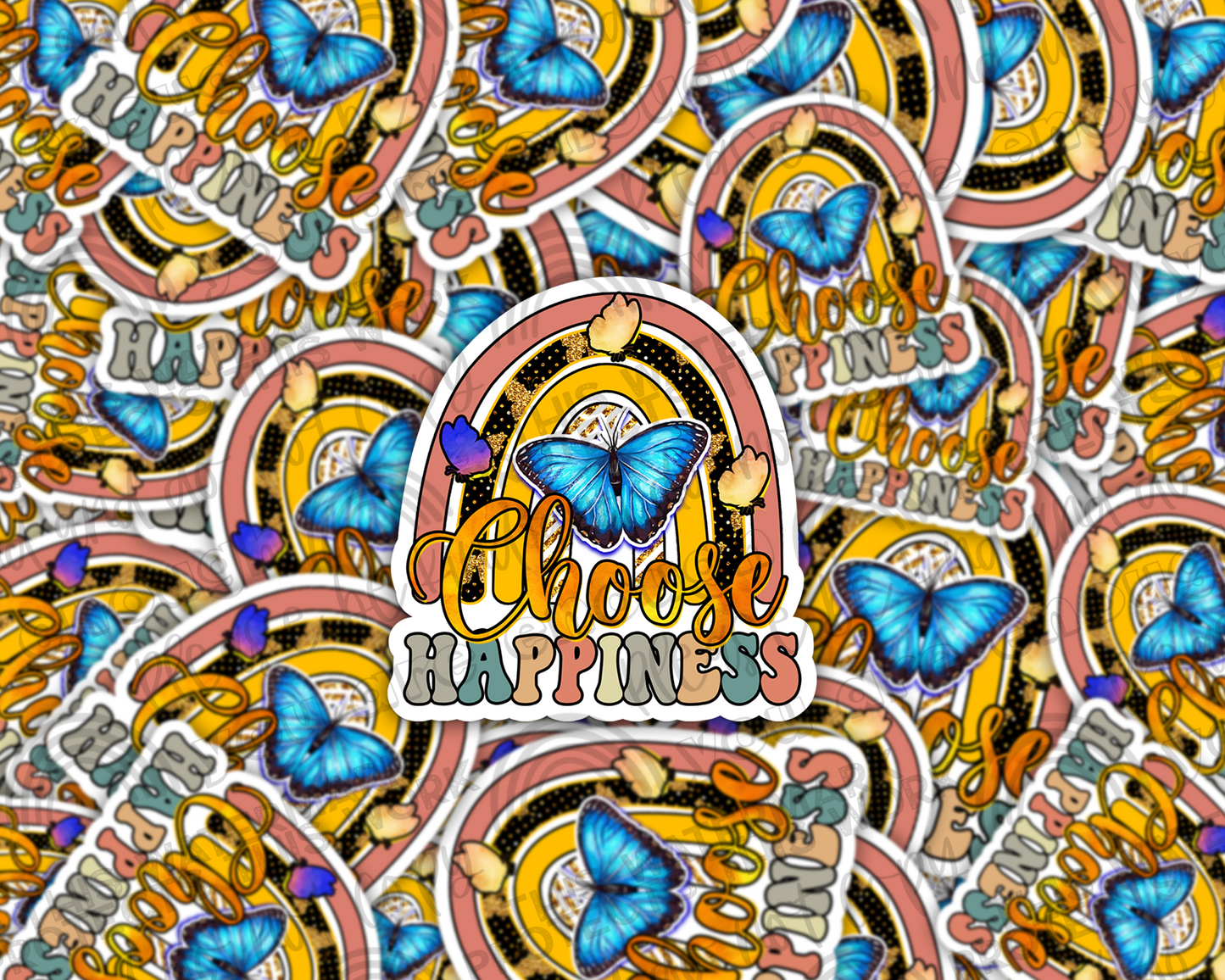 Choose Happiness Sticker
