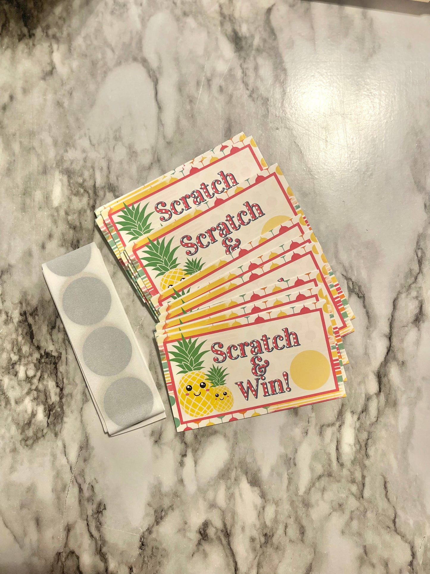 Scratch & Win Cards