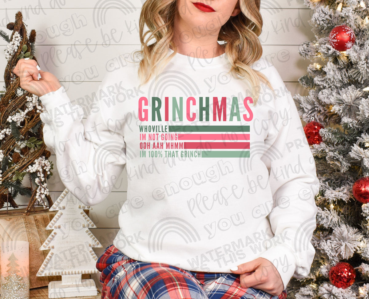 Grinchmas DTF