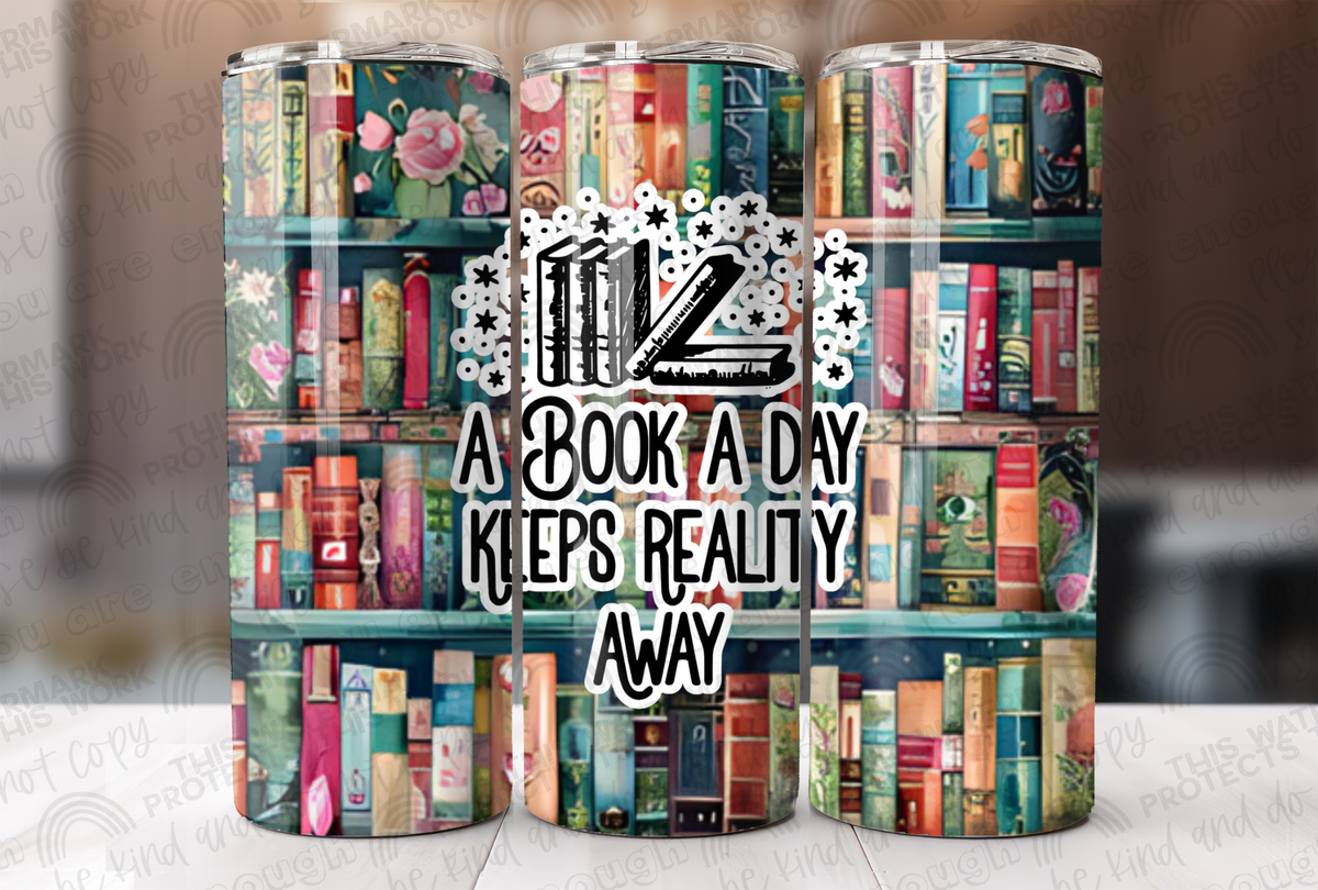 A Book a Day, Keeps Reality Away