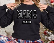 Load image into Gallery viewer, Mama Claus (Black) DTF