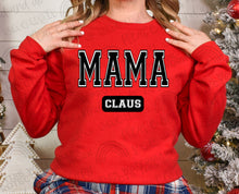 Load image into Gallery viewer, Mama Claus (Black) DTF