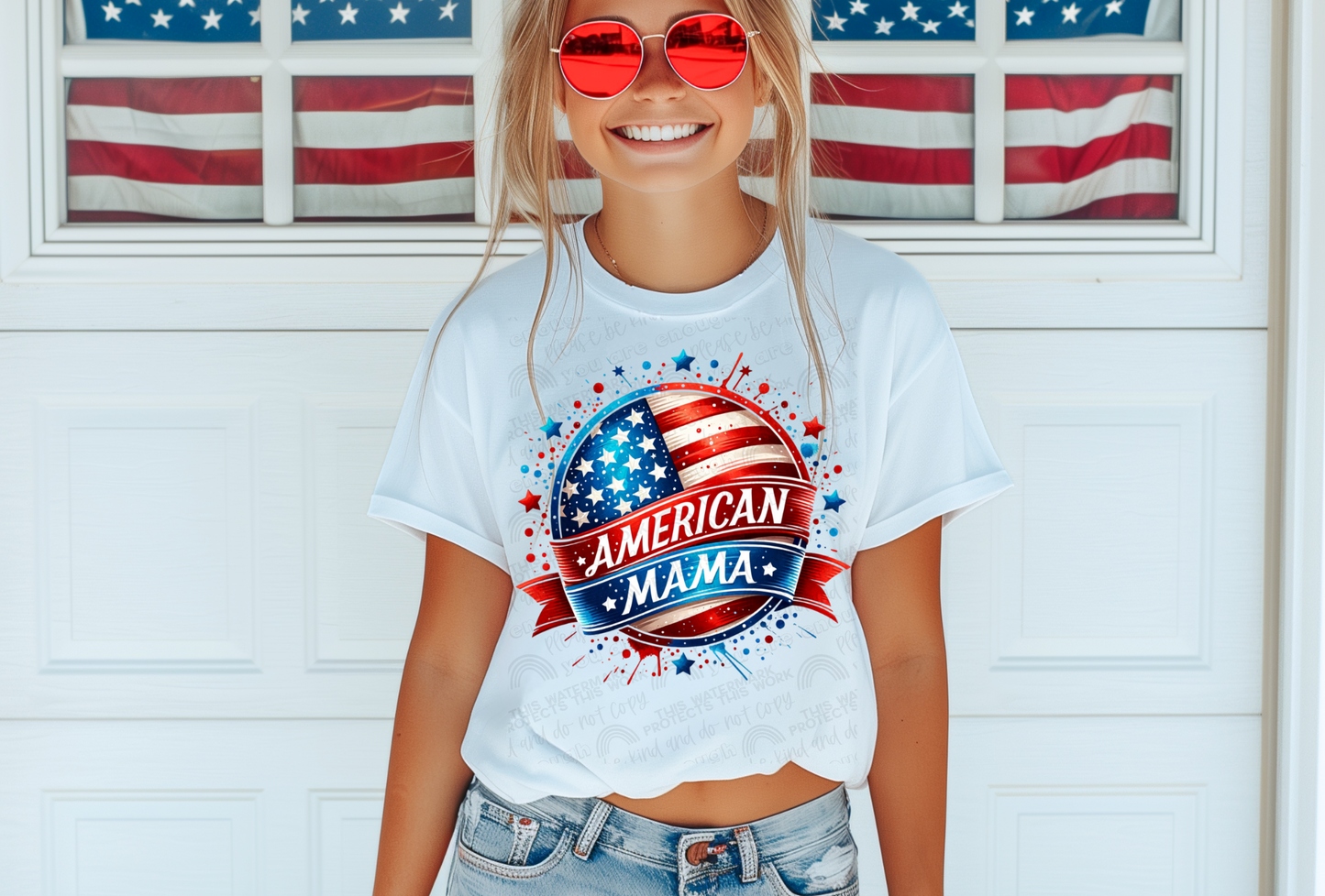 American Mama #4 Sublimation