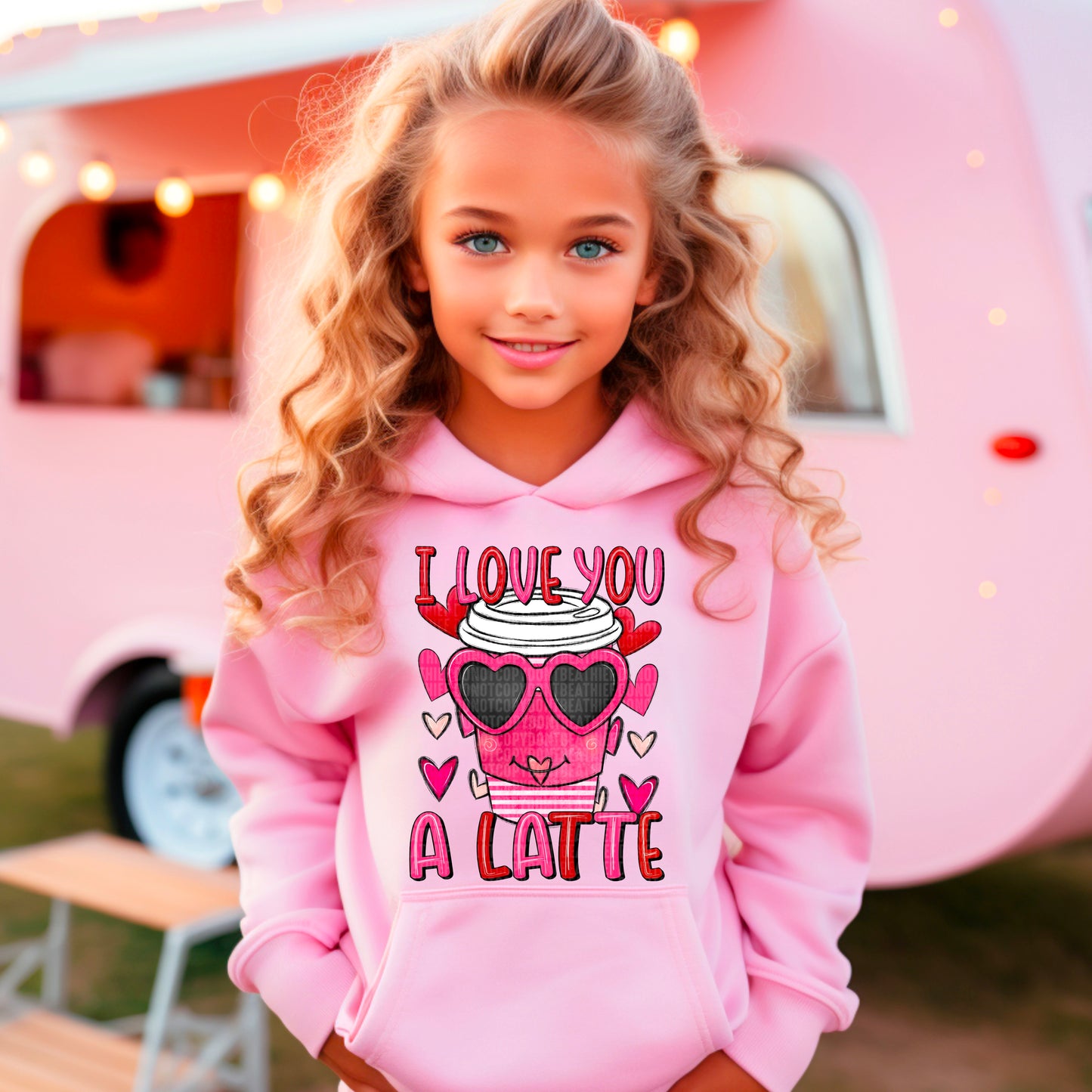 I Love You A Latte Sublimation