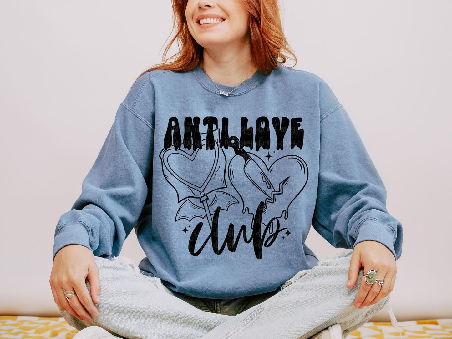 Anti Love Club (Single Color) Sublimation
