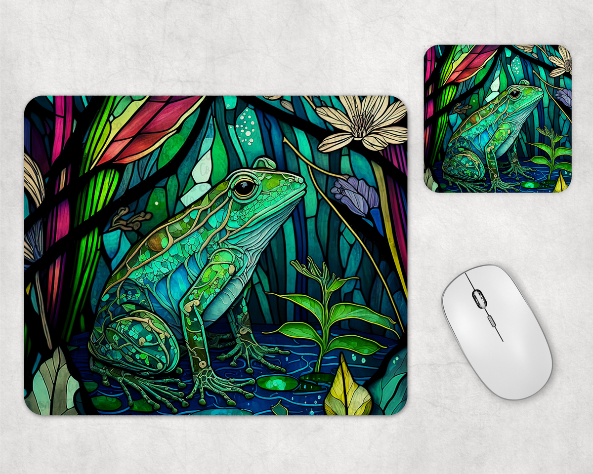 Stained Glass Frog