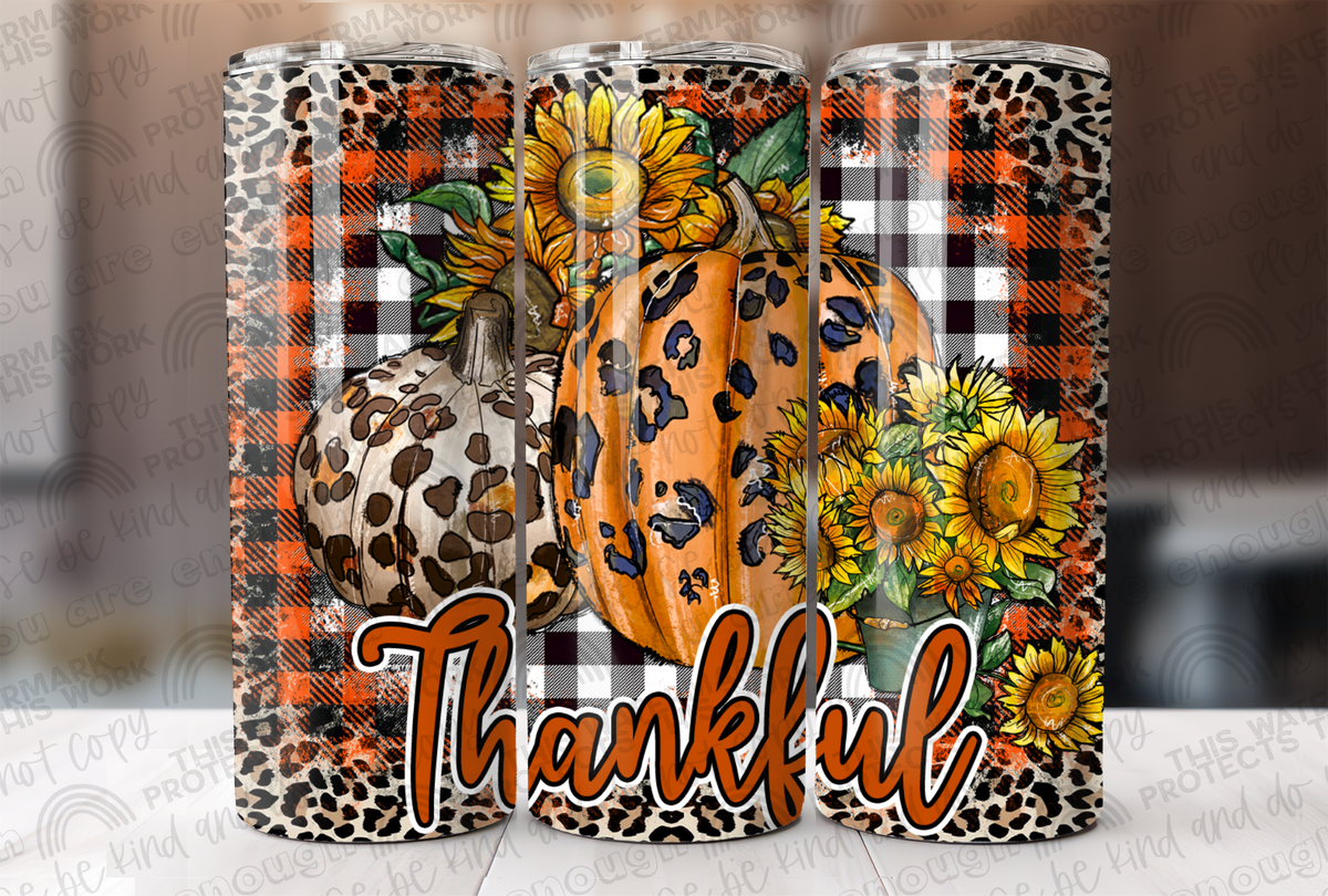 Thankful - Leopard/Plaid