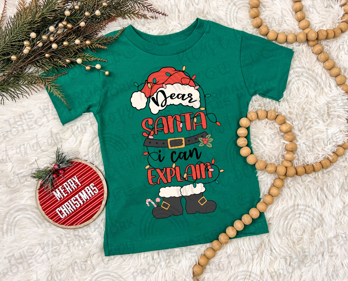 Dear Santa, I Can Explain DTF
