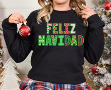 Load image into Gallery viewer, Feliz Navidad (faux embroidery)
