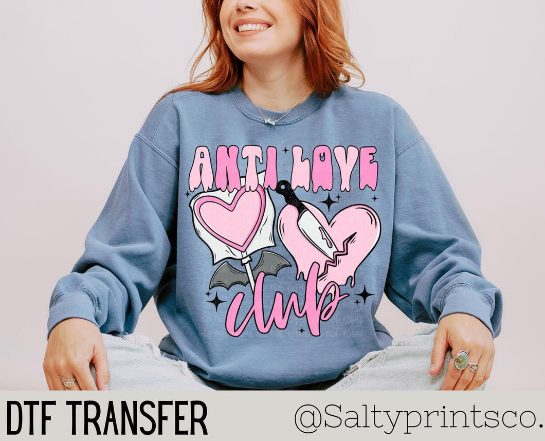 Anti Love Club (Color) DTF