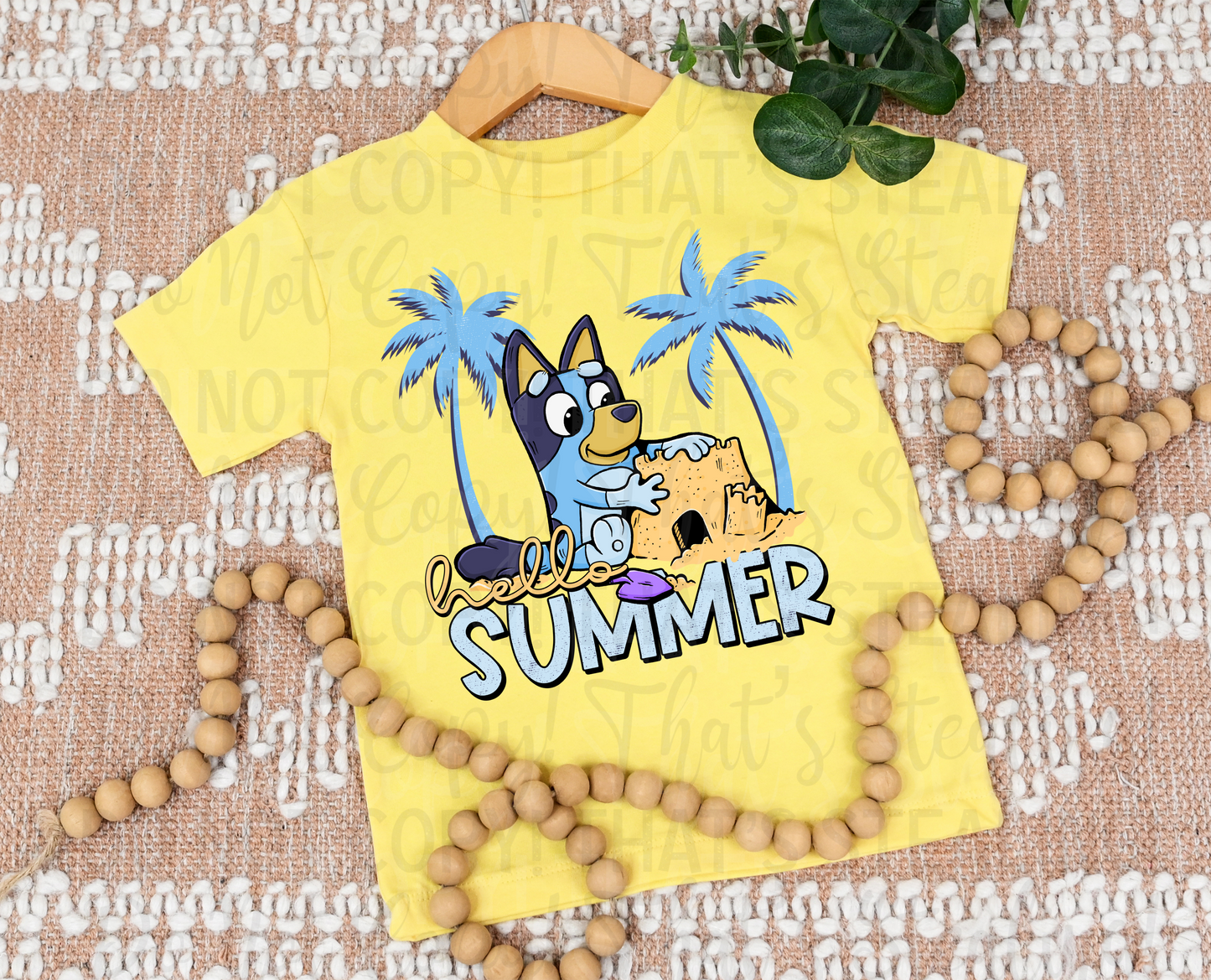 Hello Summer (Blue Heeler) DTF