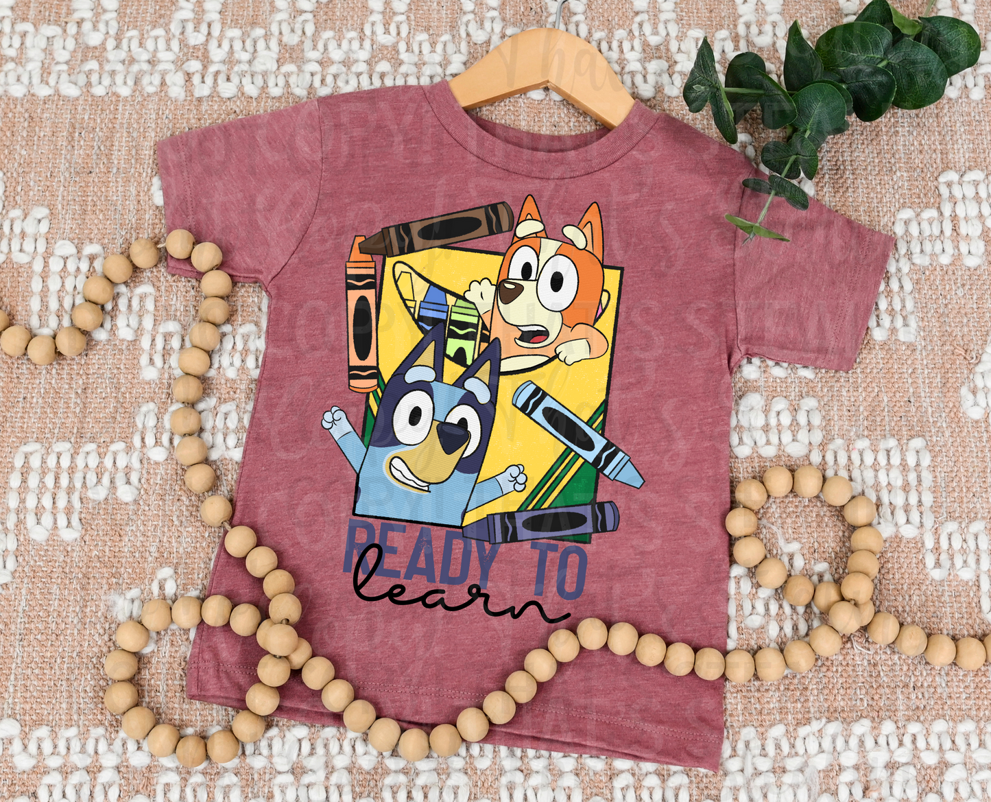 Ready To Learn (Blue & Red Heeler) DTF