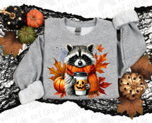 Load image into Gallery viewer, Raccoon Fall DTF
