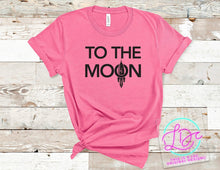 Load image into Gallery viewer, To the moon - black
