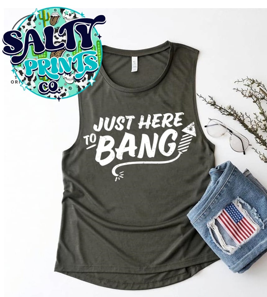 Just here to bang - white