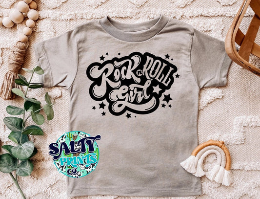 Rock n Roll Girl - black - Toddler/ Small Youth