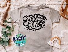 Load image into Gallery viewer, Rock n Roll Girl - black - Toddler/ Small Youth
