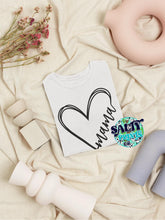 Load image into Gallery viewer, Mama Heart - black
