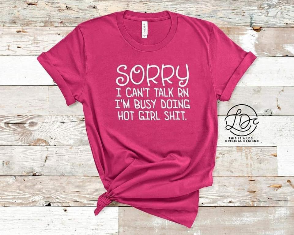 Hot Girl Shit - white