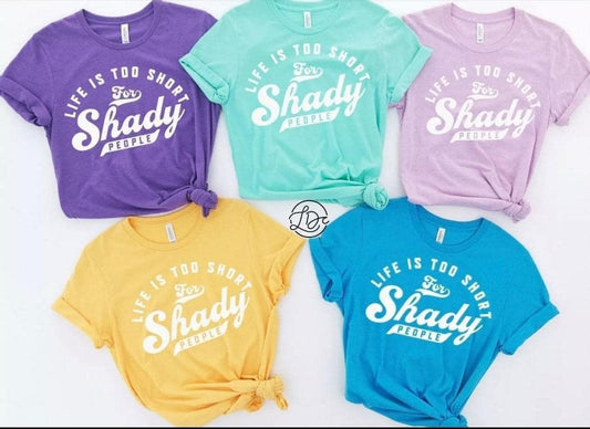 Shady people - white