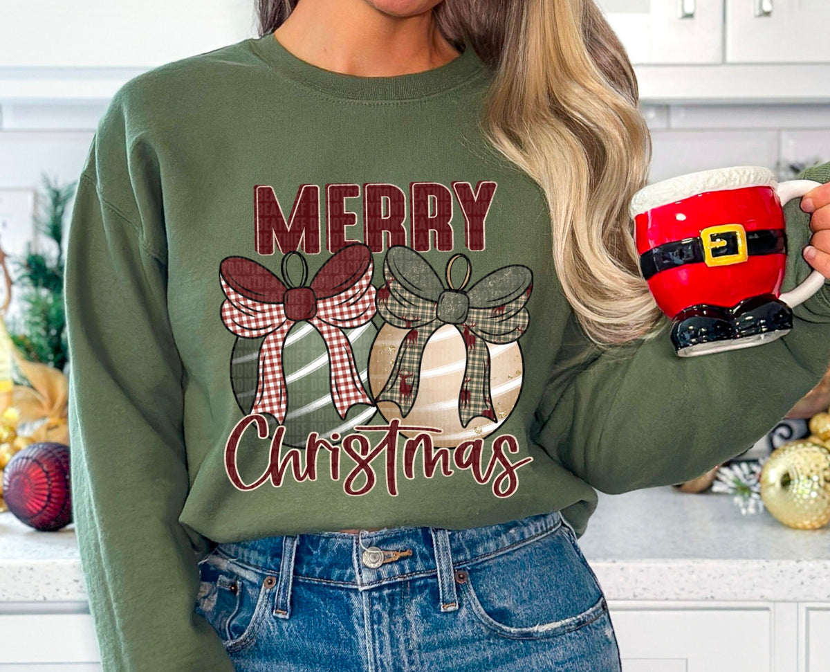 Merry Christmas Bells DTF