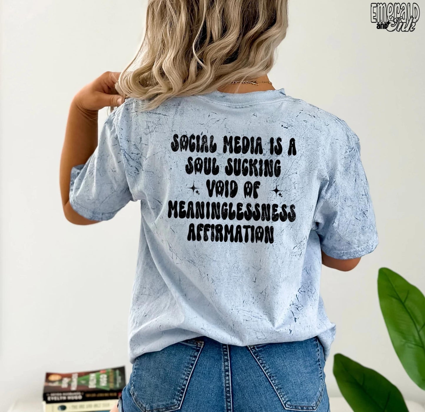 Meaningless Affirmations - black