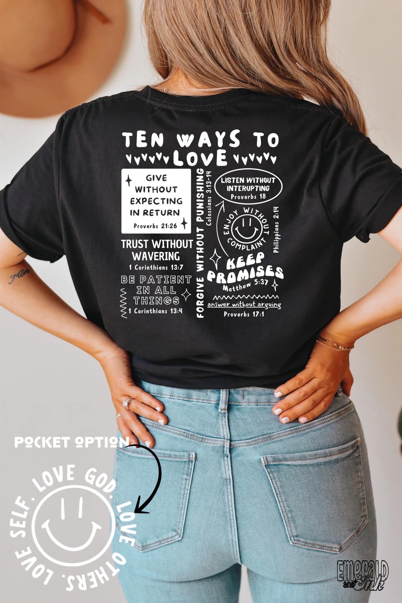 Tens ways to love - White + Pocket