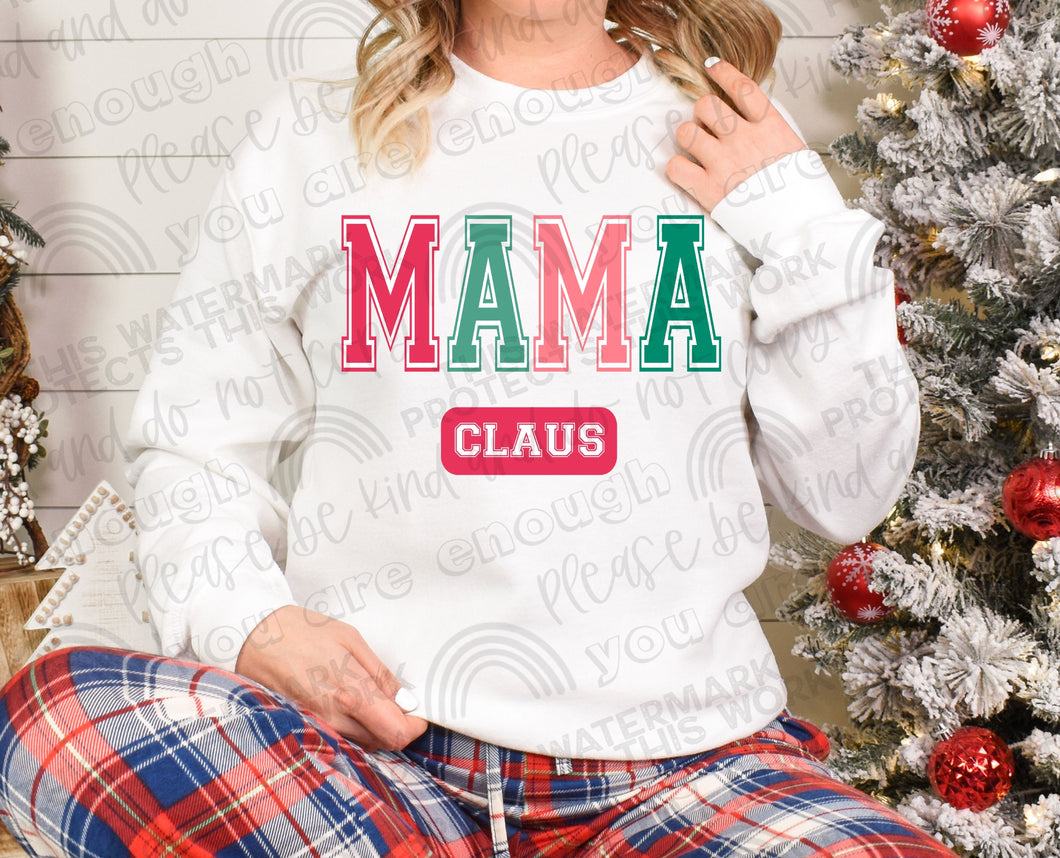 Mama Claus ; Traditional DTF