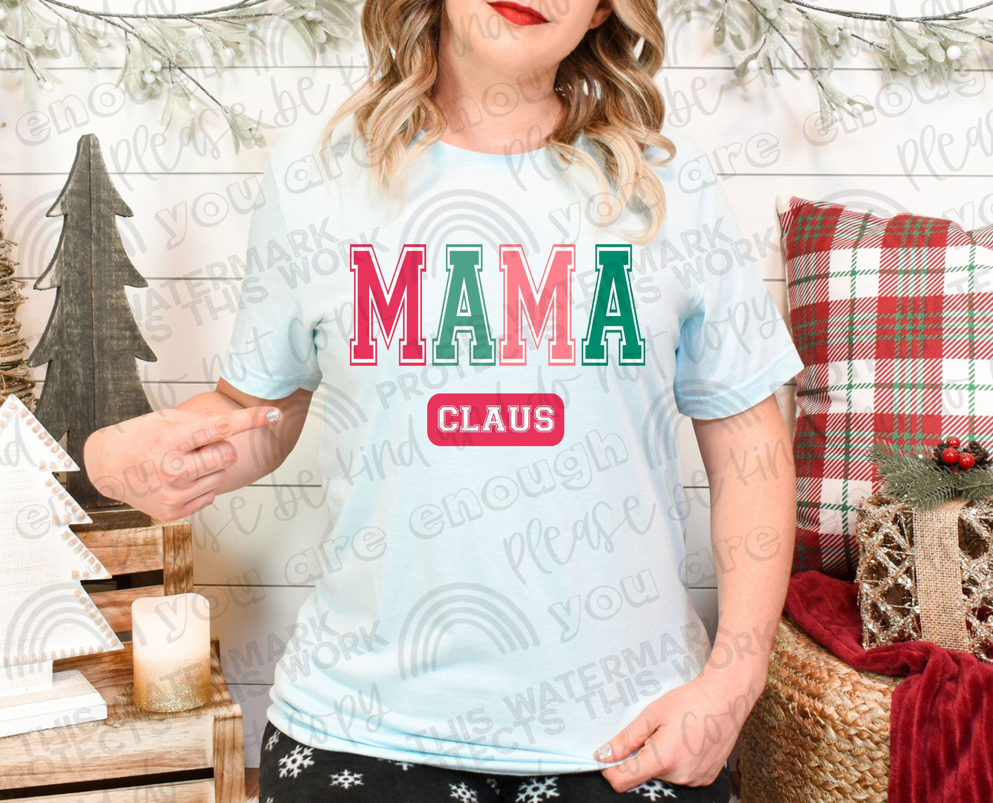 Mama Claus ; Traditional DTF