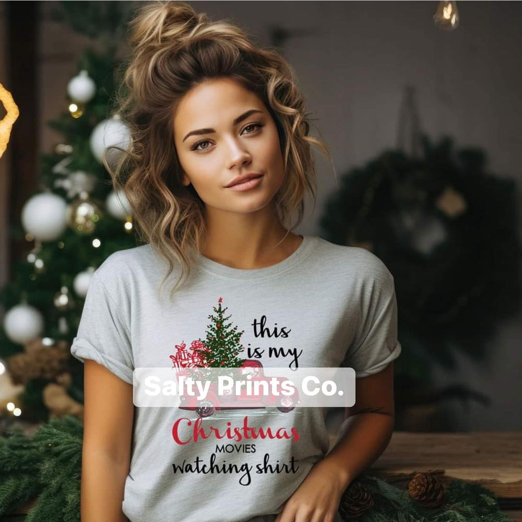 This is My Christmas Movie Watching Shirt