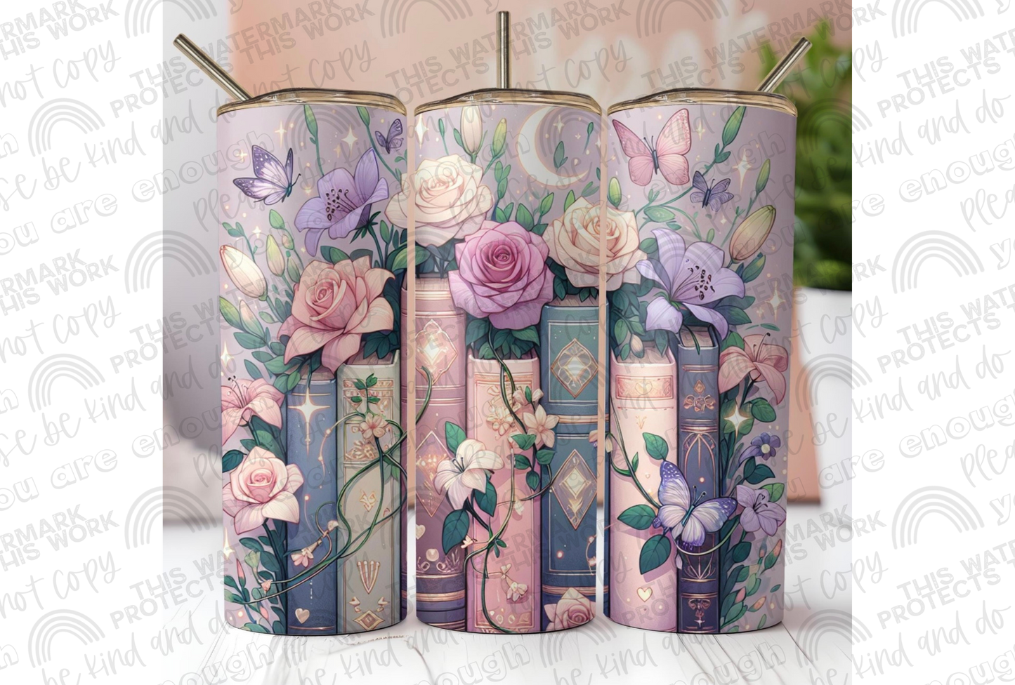 Moonlight Pastel Floral Books