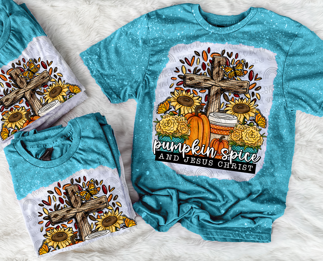 Pumpkin Spice & Jesus Christ Sublimation