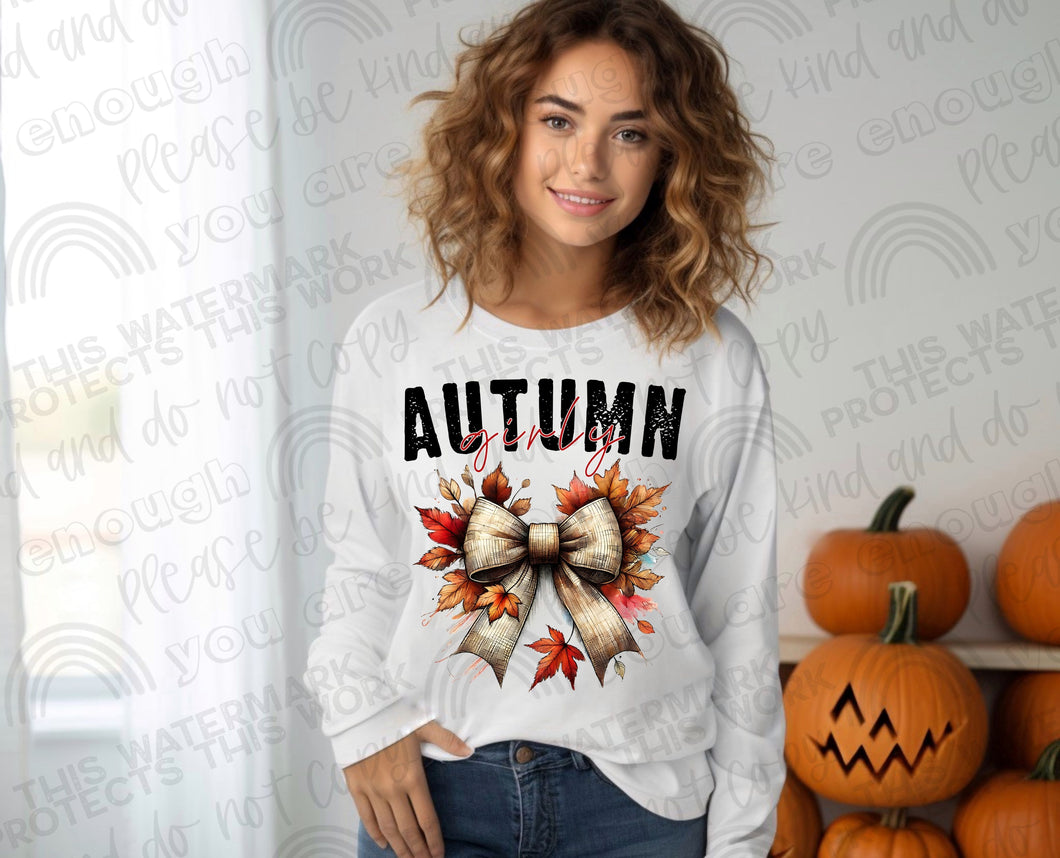 Autumn Girly DTF