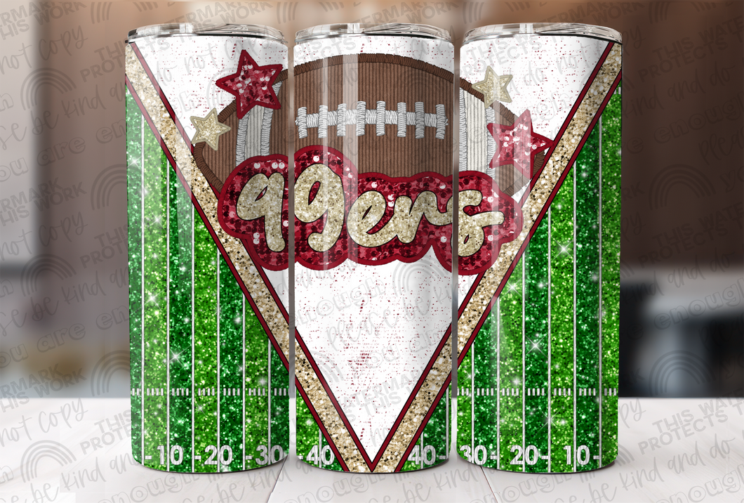 Faux Embroidery 49ers