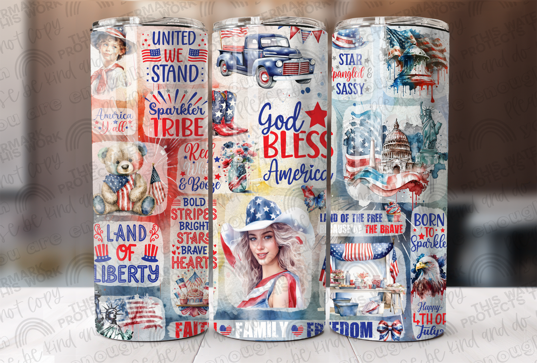 4th of July Collage