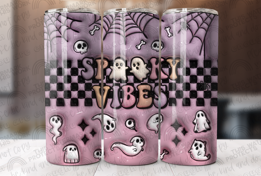 Spooky Vibes 3D Puff