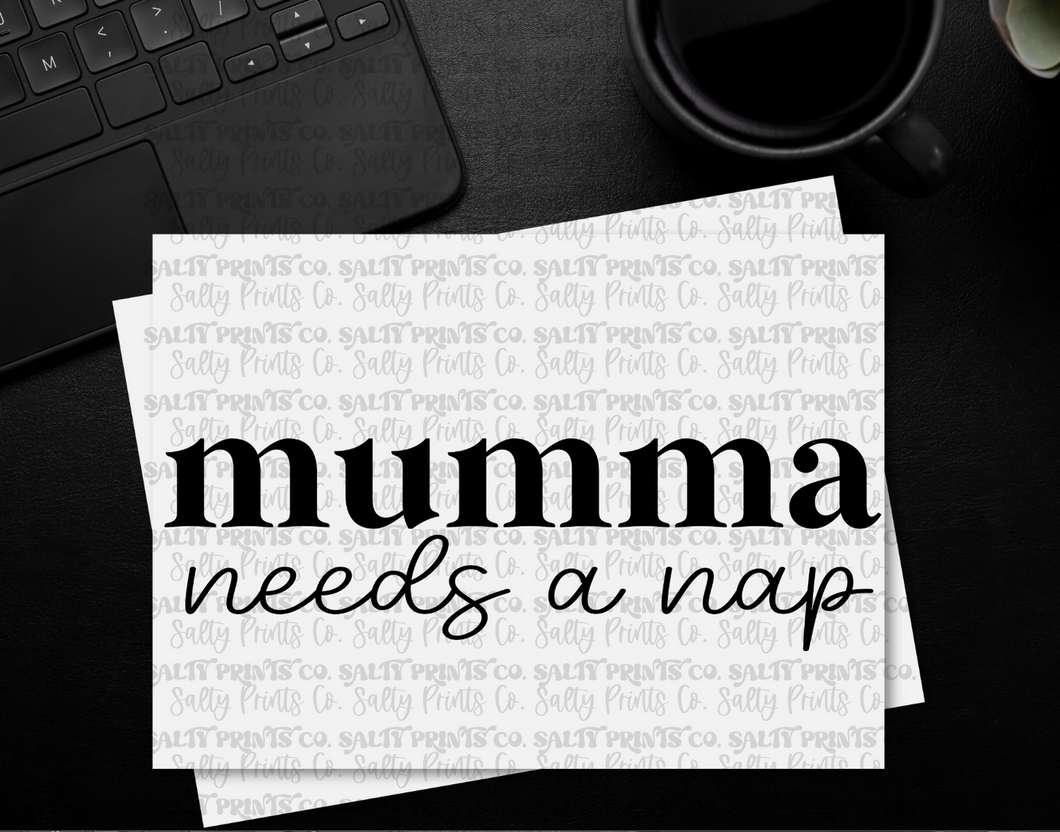 Mumma needs a nap