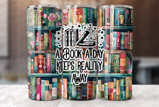 A Book a Day, Keeps Reality Away