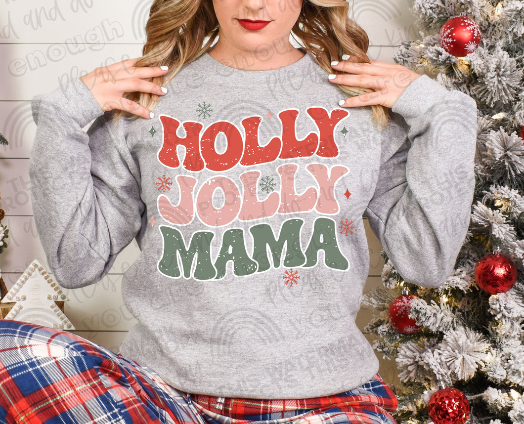 Holly Jolly Mama DTF