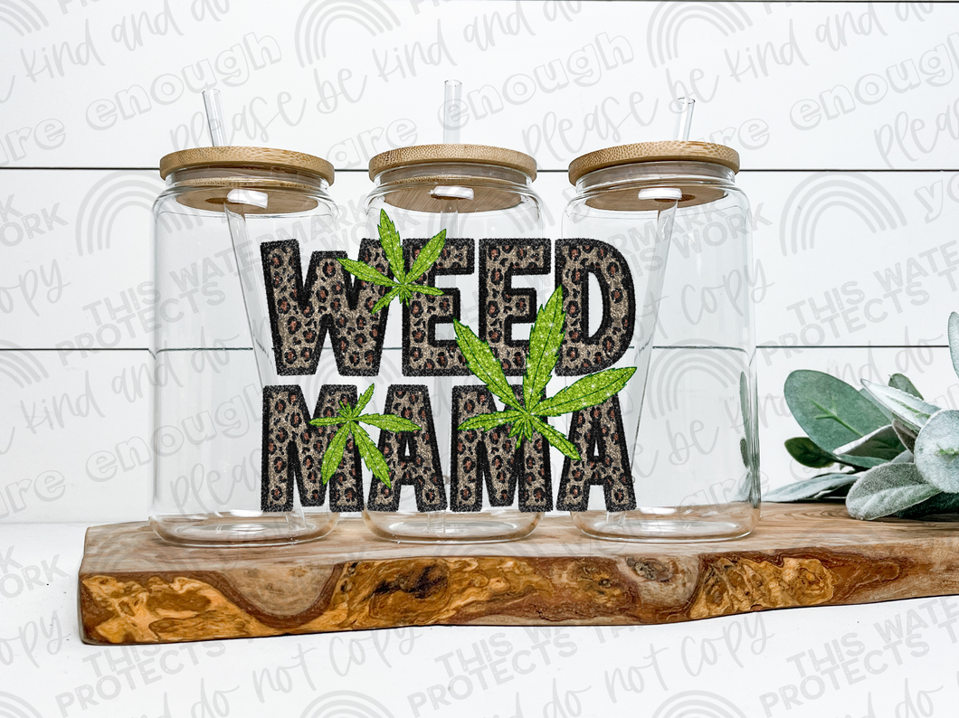 Weed Mama Decal