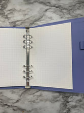 Load image into Gallery viewer, Holographic Faux Reptile Textured Budget Binder - A5 Size
