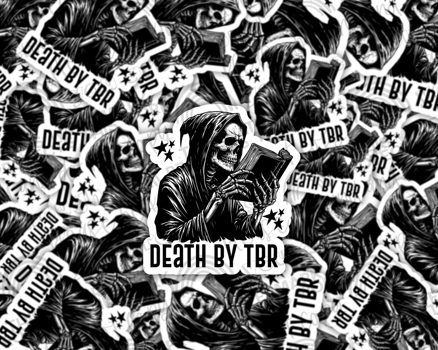 Death By TBR Sticker