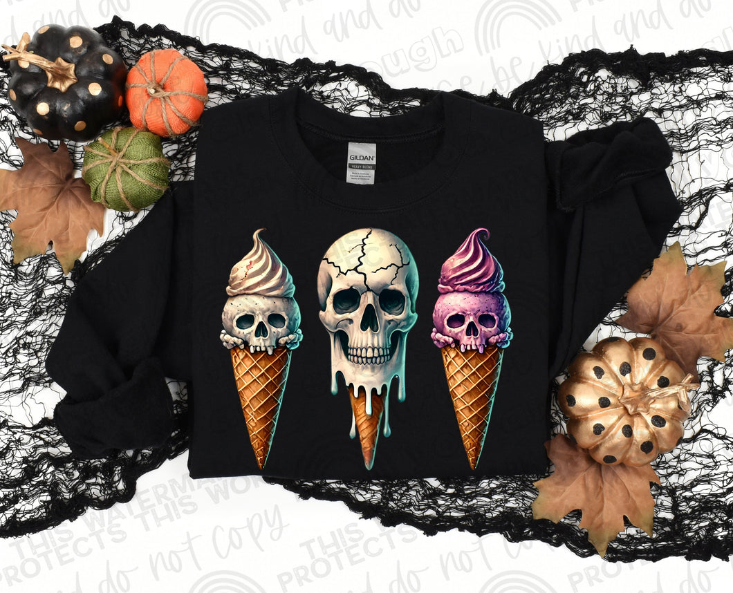 Skull Cones V1 DTF