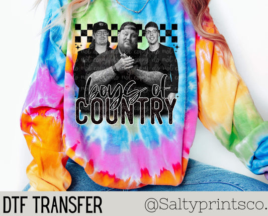 Boys of Country DTF