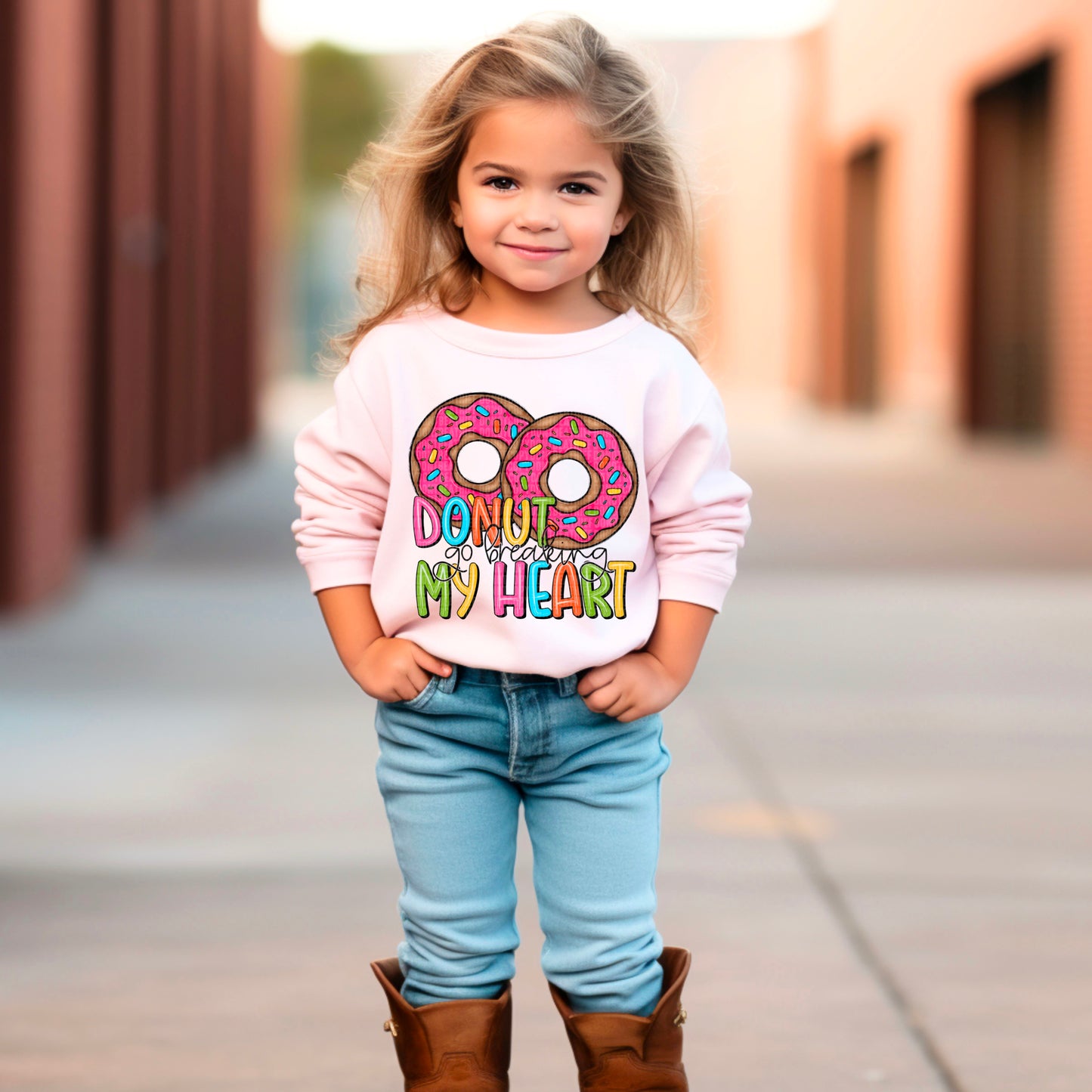 Donut Go Breaking My Heart Sublimation